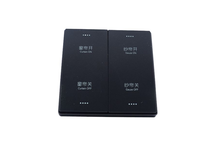 smart four-key curtain control panel for hotel rooms