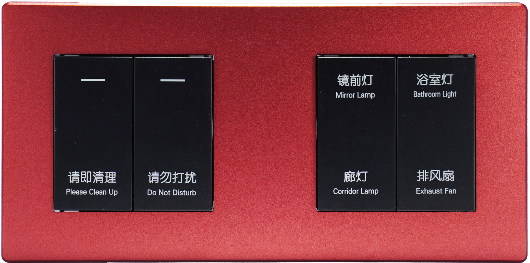 Borui Series room status and lighting control configuration