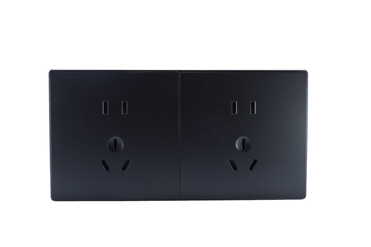 Smart Series Dual Vertical Socket Panel
