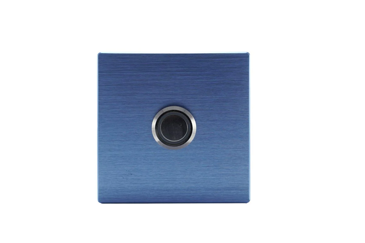 Brushed Aluminum 86-Base Doorbell Panel