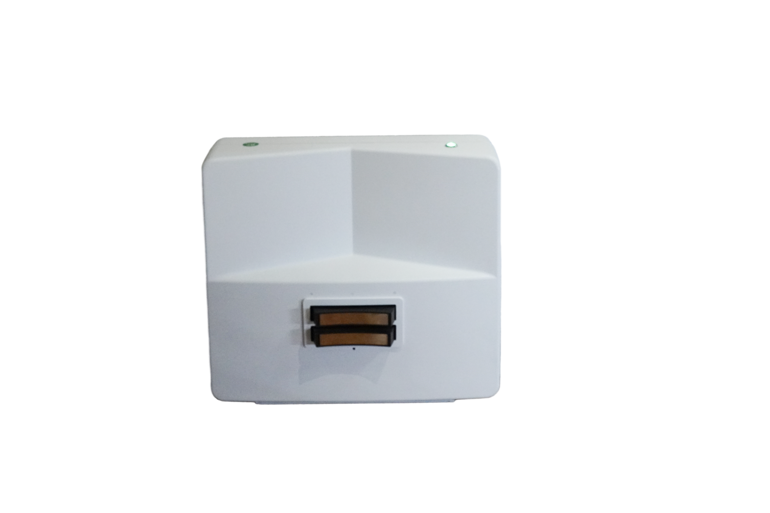Hotel delivery robot charging dock front view